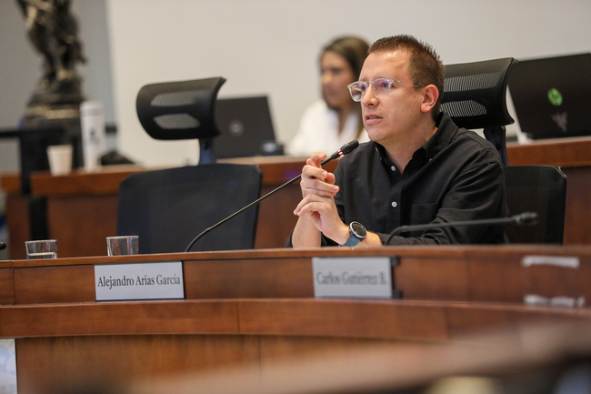 cubrimiento de sesion plenaria 391 del concejo de medellin