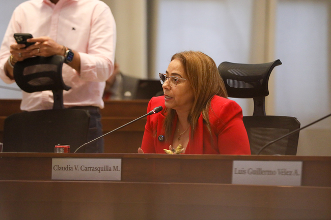 cubrimiento de sesion plenaria 391 del concejo de medellin