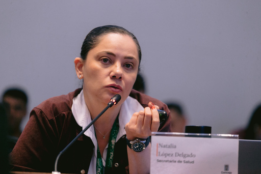 Secretaria de salud Natalia López