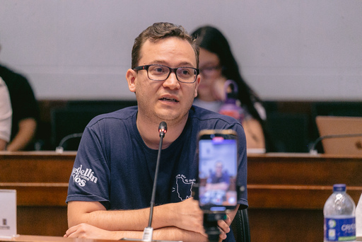 Secretario de cultura Santiago Silva