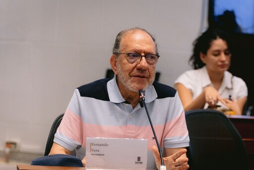 Periodista Fernando Vera