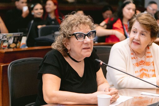 Presidente de la asociación Gardeliana Gloria Franco